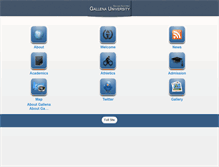 Tablet Screenshot of gallenauniversity.com
